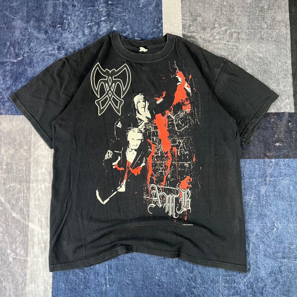 Vintage Y2K 2006 Ax Murder Boyz AMB Psychopathic Records Black T-Shirt Mens XL